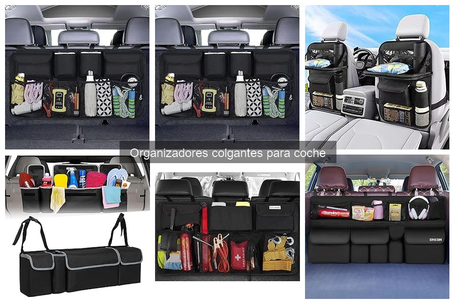 Mejores organizadores colgantes para coches familiares 2023
