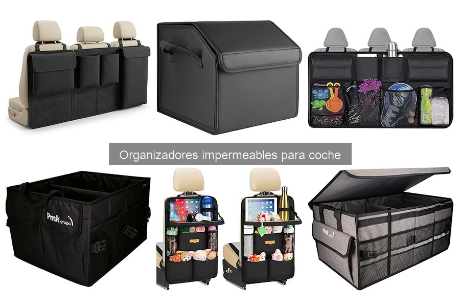 Mejores organizadores impermeables para coche en 2023