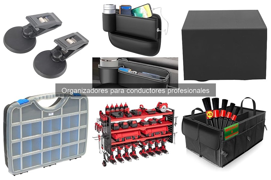 Mejores organizadores para conductores profesionales