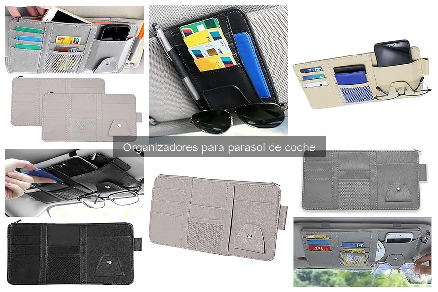 Mejores organizadores para parasol de coche 2023: Comparativa