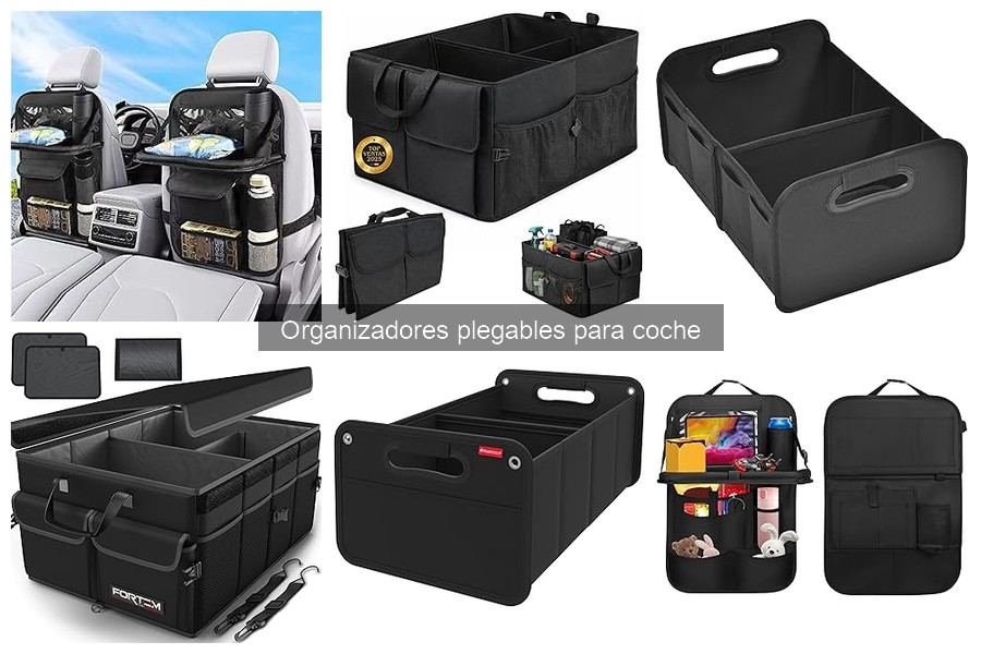 Mejores organizadores plegables para coche 2023