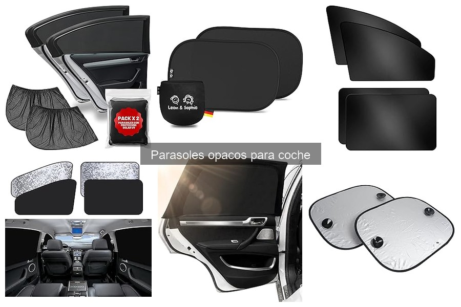 Mejores parasoles opacos para coche en 2023: Top modelos