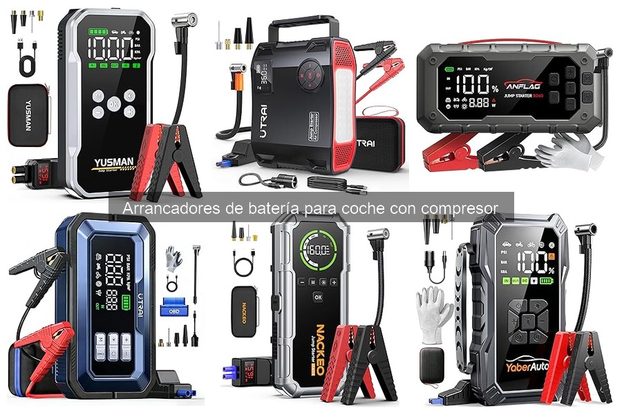 Mejores precios en arrancadores de batería con compresor