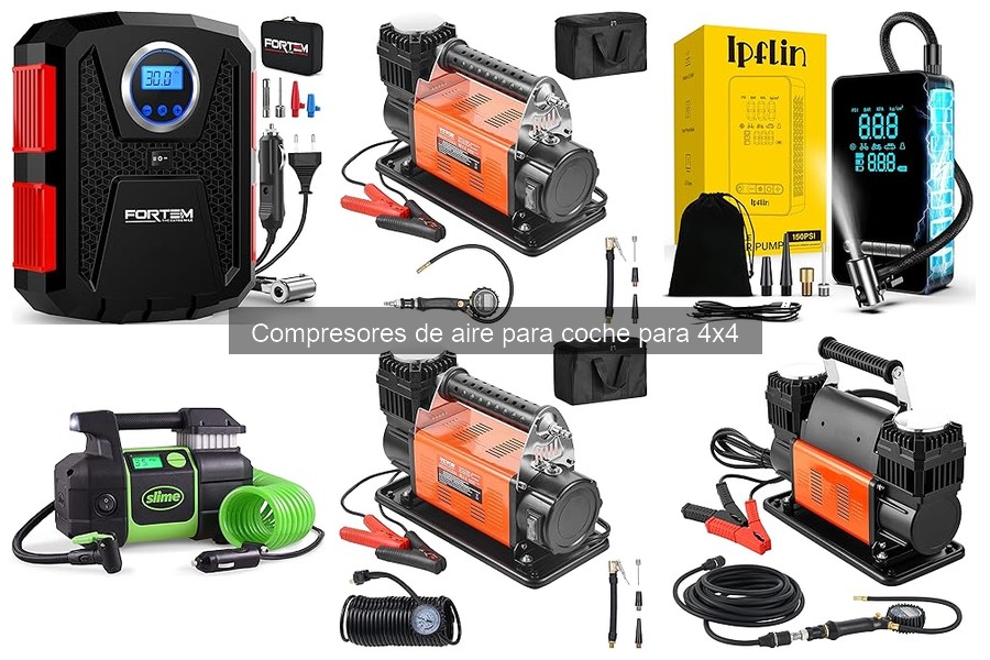 Mejores precios y dónde comprar compresores de aire 4x4