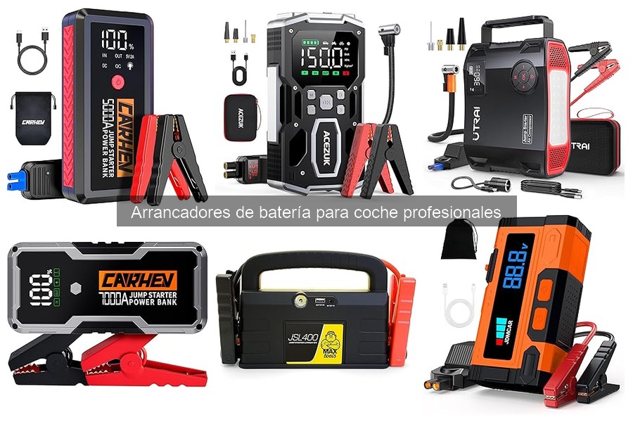 Mejores precios y ofertas en arrancadores de batería profesionales