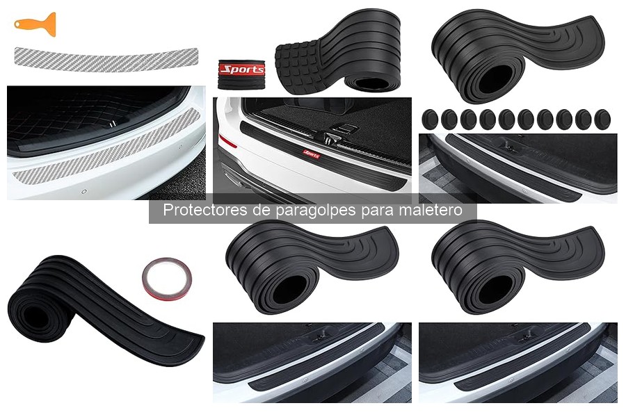 Mejores protectores de paragolpes para maletero en 2023