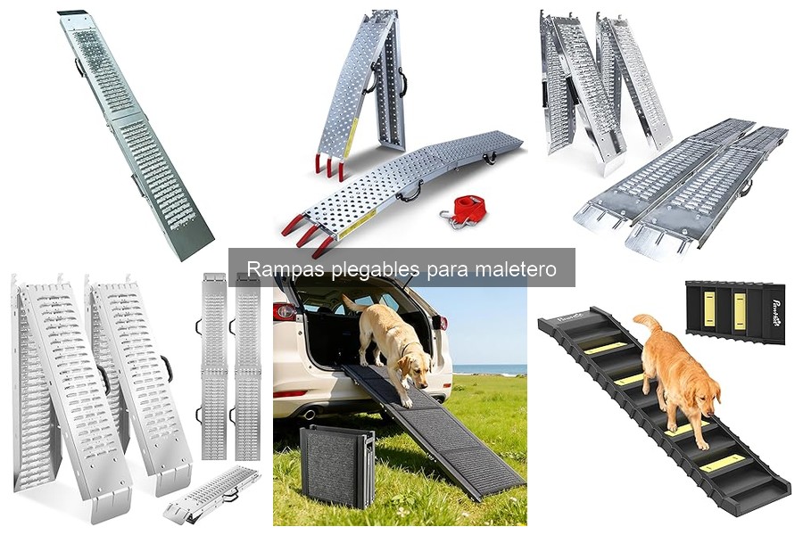 Mejores rampas plegables para maletero en 2023: Comparativa