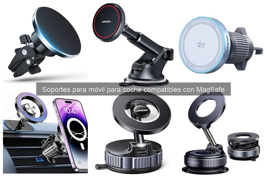 Mejores Soportes MagSafe para Coche: Comparativa 2023