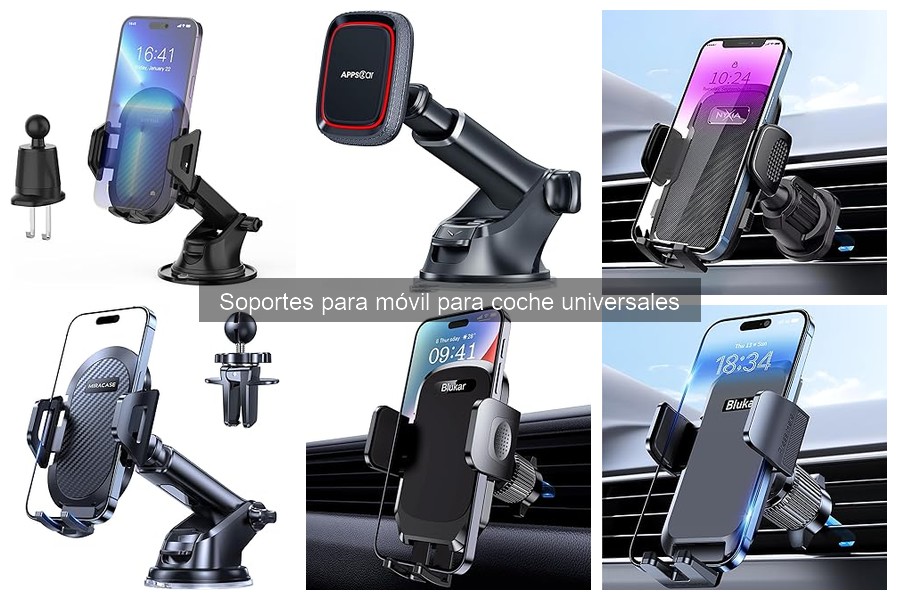 Mejores soportes para móvil para coche en 2023