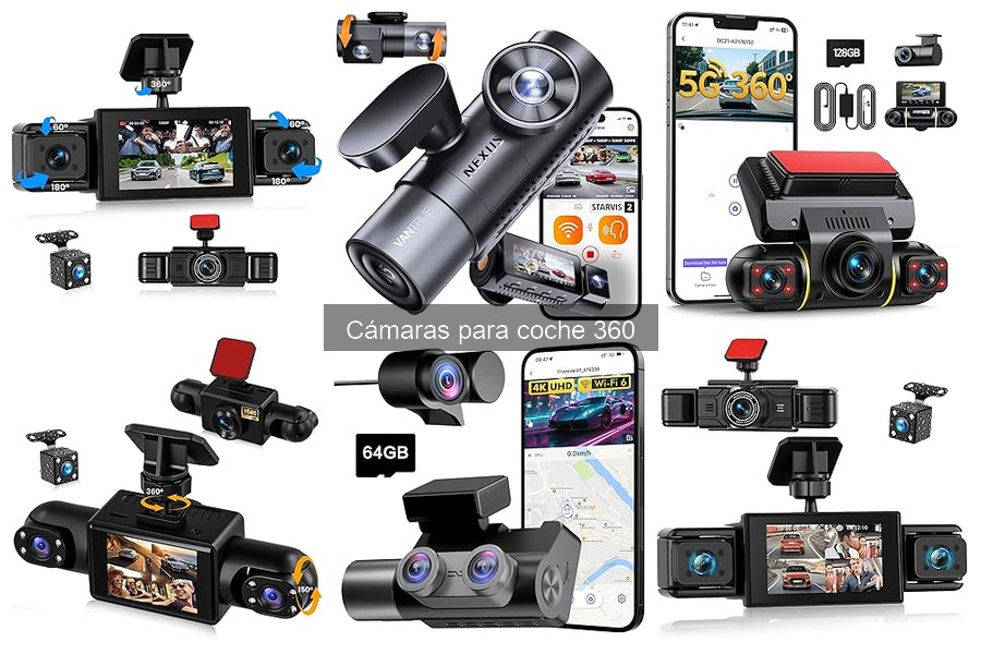 Mejores tiendas para comprar cámaras 360 para coches al mejor precio