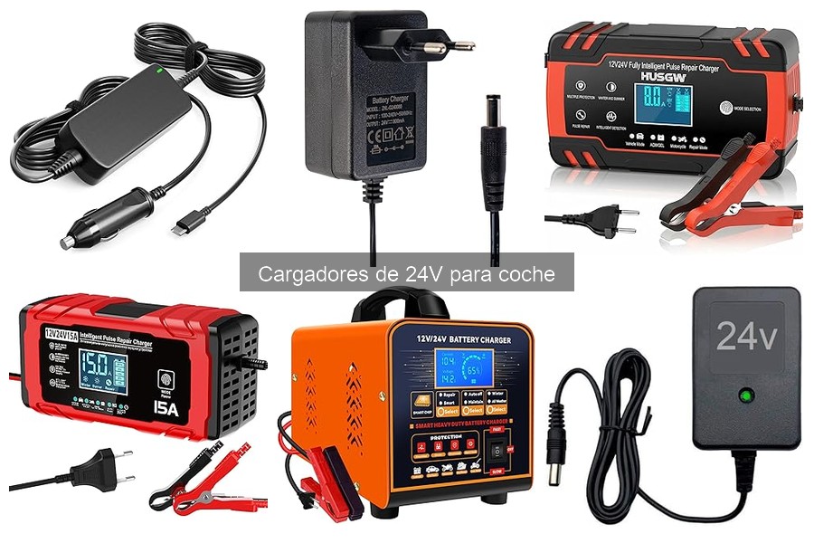 Mejores tiendas para comprar cargadores de 24V para coche