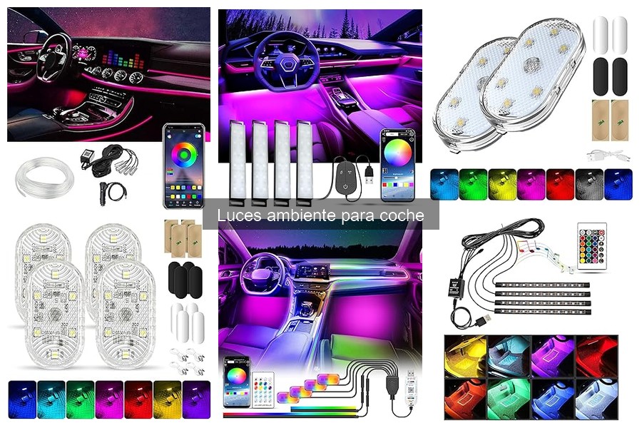 Modificaciones para coche con luces ambiente: ¡Mejora tu vehículo!