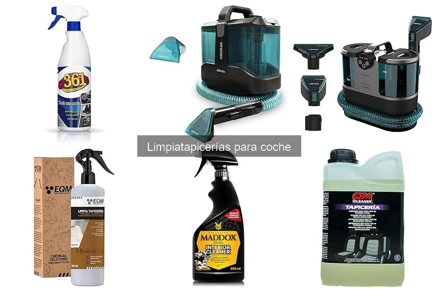 ¿Necesito un limpiatapicerías para mi coche? Descúbrelo aquí