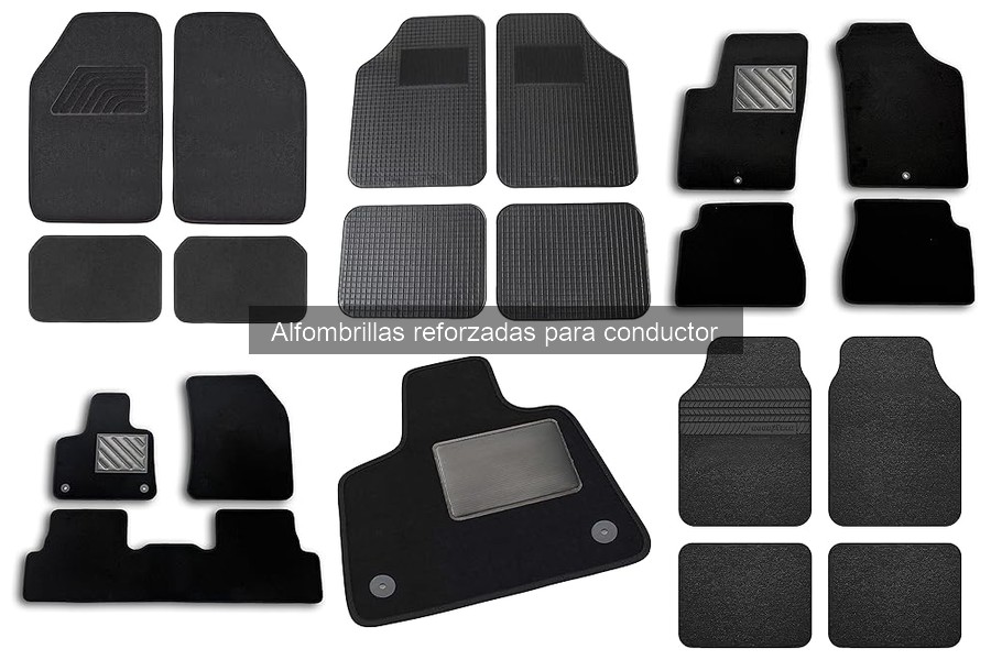 Ofertas de alfombrillas reforzadas para conductor: ¡Aprovecha ya!