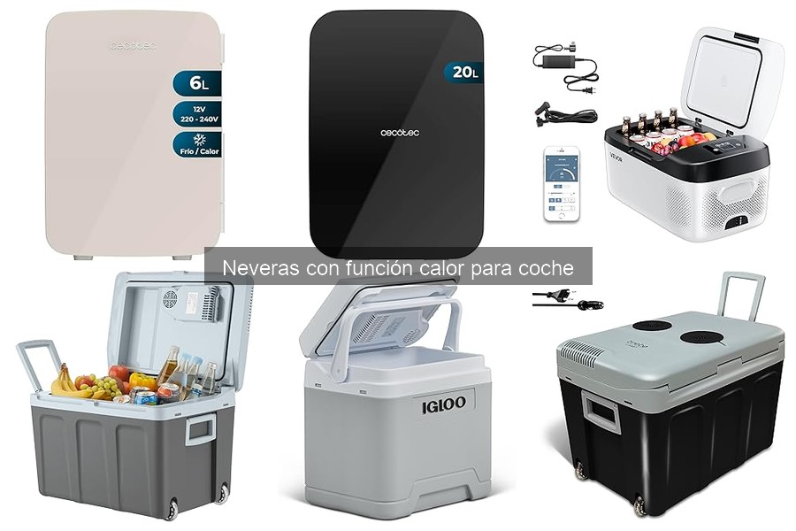 Ofertas en neveras con función calor para coche 2023