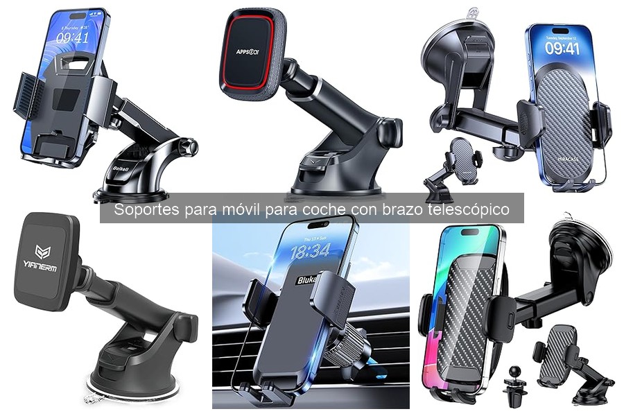 Ofertas en soportes para móvil con brazo telescópico