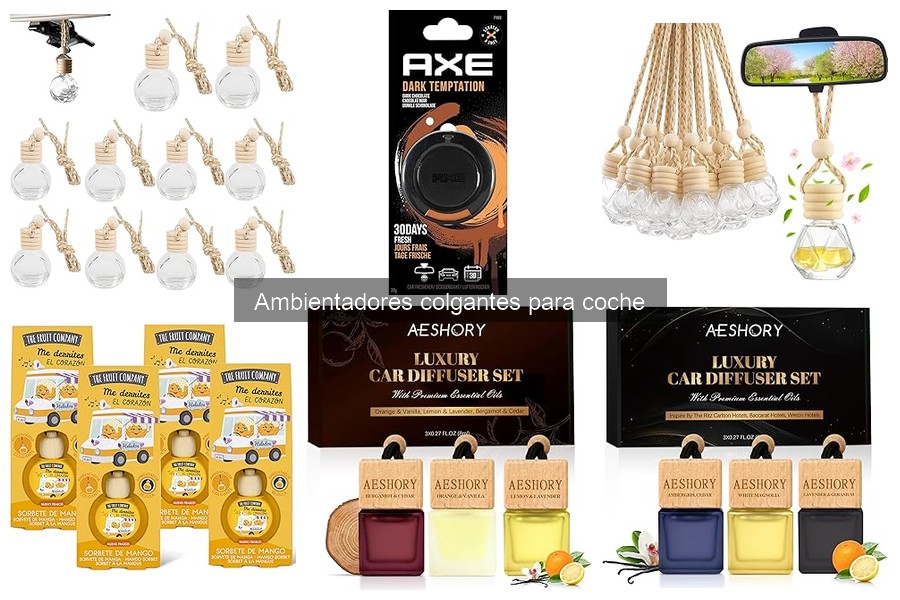 Ofertas y Descuentos en Ambientadores Colgantes para Coche