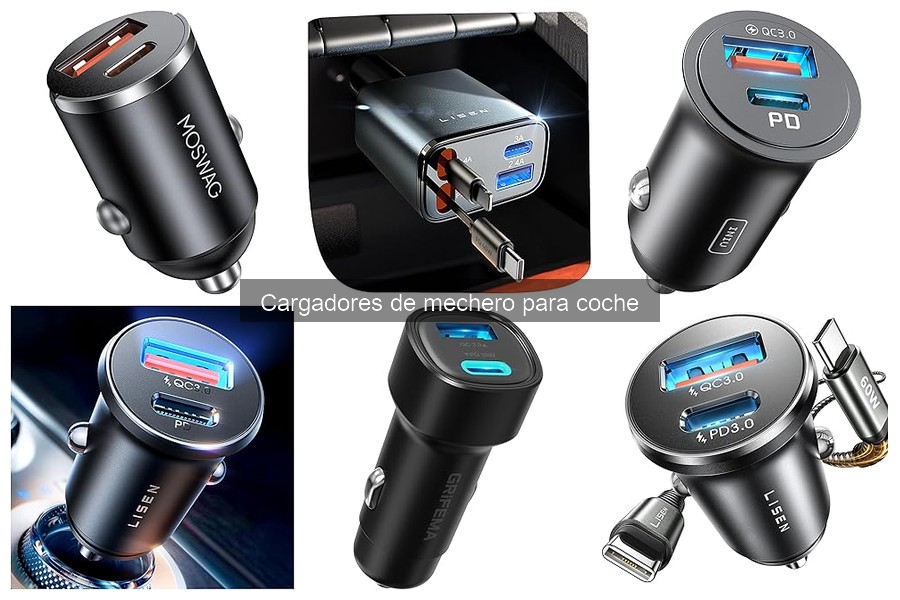 Ofertas y descuentos en cargadores de mechero para coche