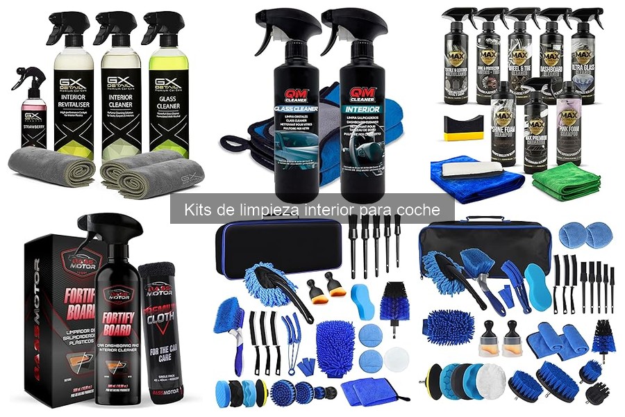 Ofertas y Descuentos en Kits de Limpieza Interior para Coche
