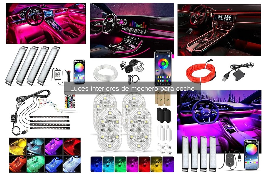 Ofertas y precios de luces interiores de mechero para coche