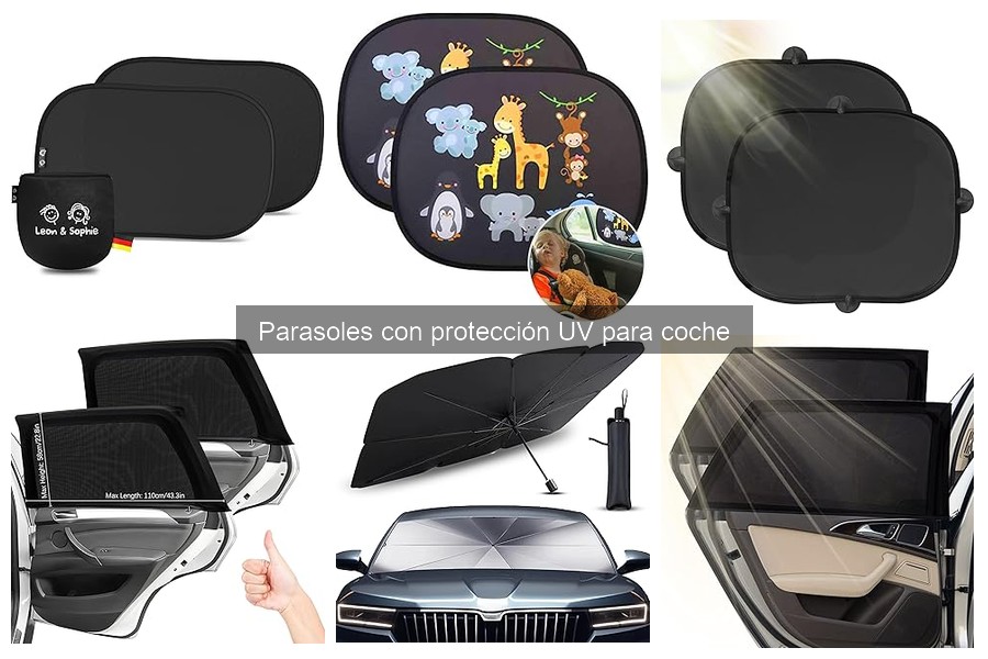 Ofertas y precios de parasoles con protección UV para coche