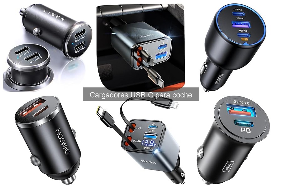 Opiniones de Usuarios sobre Cargadores USB C para Coche