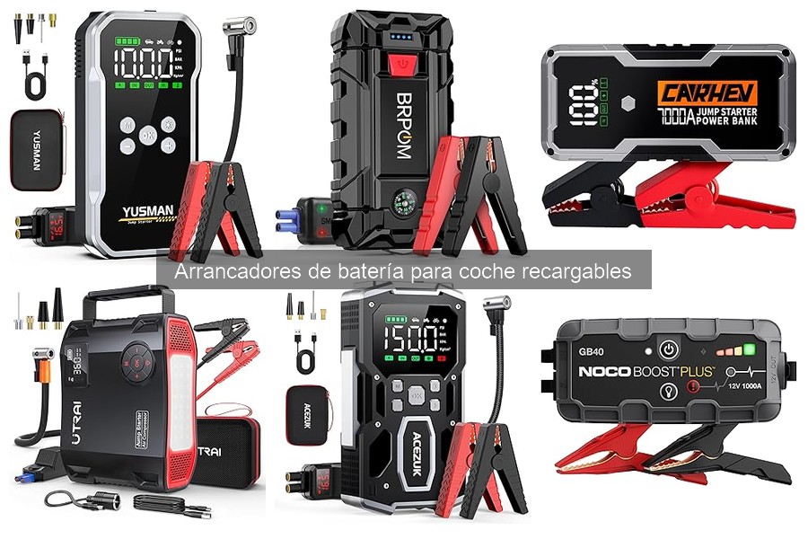 Opiniones reales sobre arrancadores de batería recargables