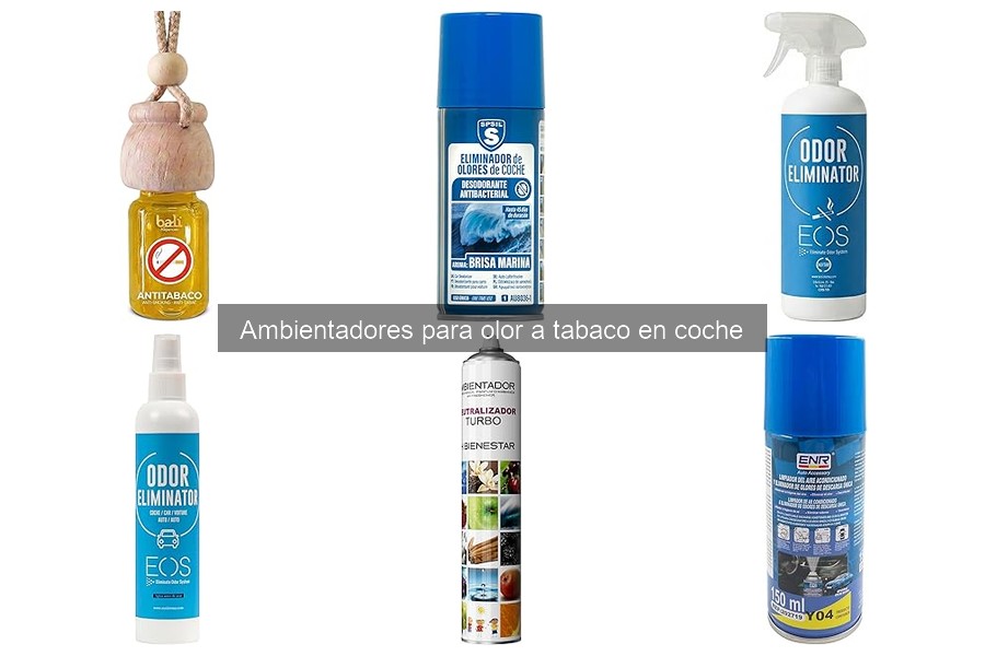 Opiniones sobre Ambientadores para Olor a Tabaco en Coche