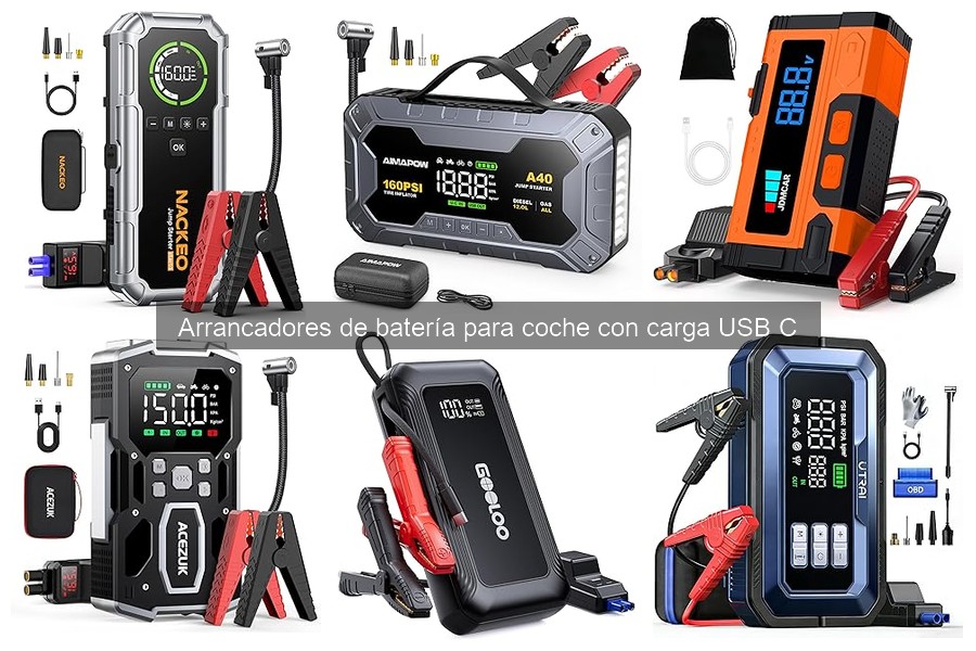 Opiniones sobre Arrancadores de Batería con Carga USB C