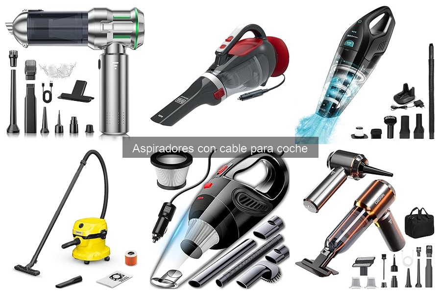 Opiniones sobre Aspiradores con Cable para Coche