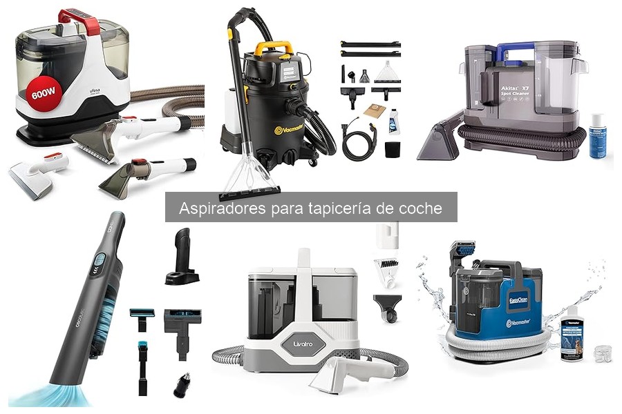 Opiniones sobre Aspiradores para Tapicería de Coche 2023