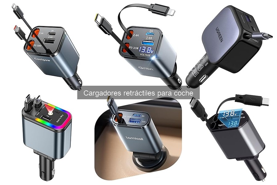 Opiniones sobre cargadores retráctiles para coche
