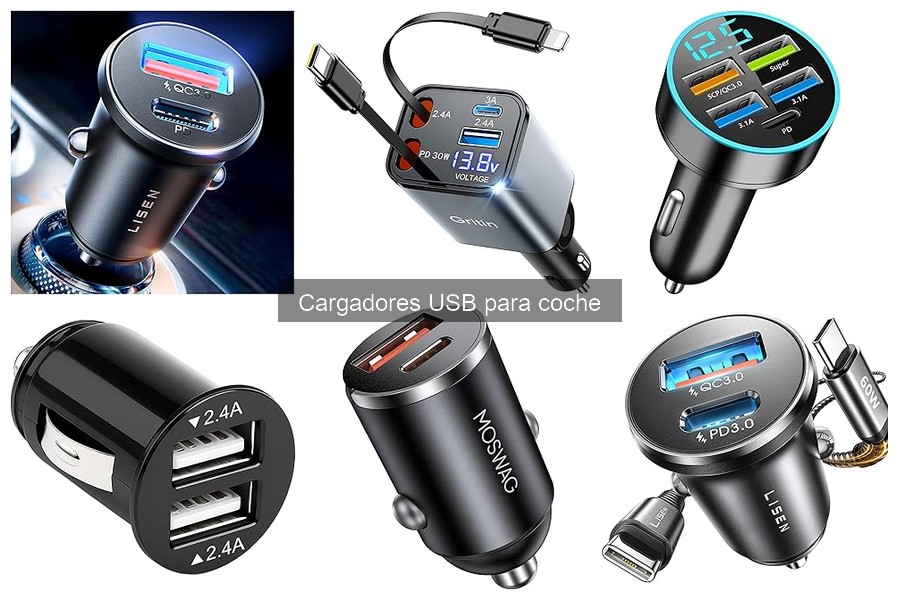 Opiniones sobre cargadores USB para coche: ¿cuáles son los mejores?