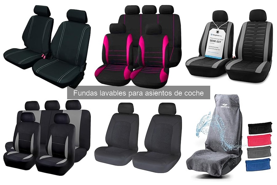 Opiniones sobre fundas lavables para asientos de coche