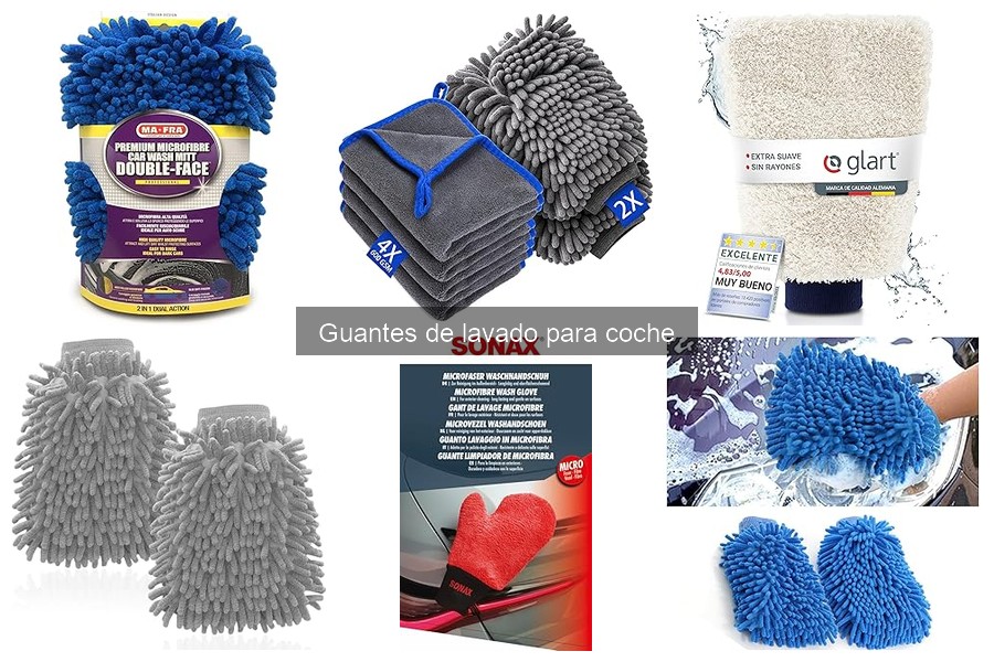 Opiniones sobre Guantes de Lavado para Coche: Comparativa