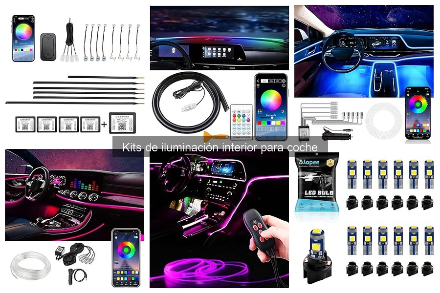 Opiniones sobre kits de iluminación interior para coche