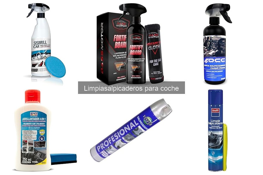 Opiniones sobre los mejores limpiasalpicaderos para coche