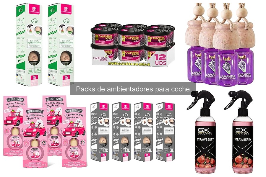 Opiniones sobre Packs de Ambientadores para Coche