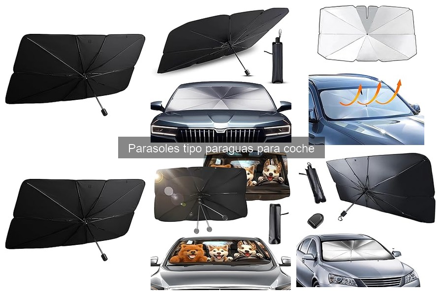 Opiniones sobre Parasoles Tipo Paraguas para Coche