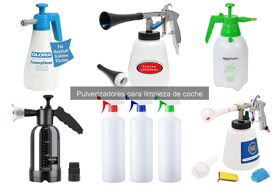 Opiniones sobre pulverizadores para limpieza de coche