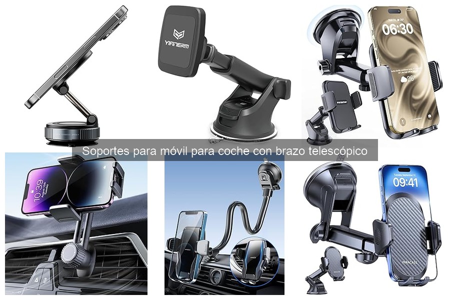 Opiniones sobre Soportes para Móvil con Brazo Telescópico