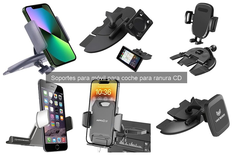 Opiniones sobre Soportes para Móvil en Ranura CD para Coche