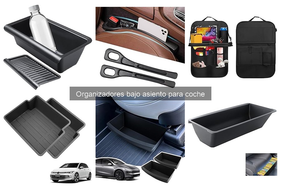 Organizador bajo asiento para coche: definición y características
