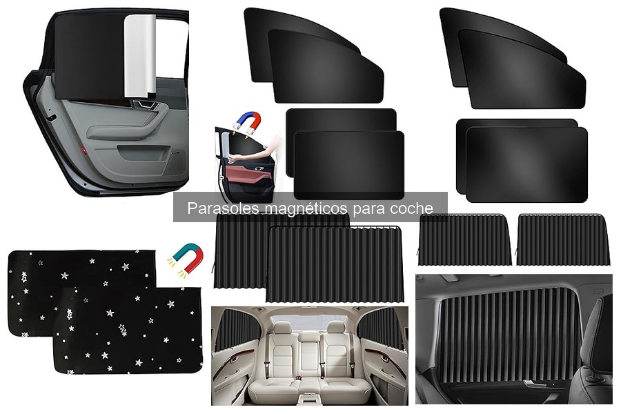 Parasoles magnéticos para coche: ¿son seguros para los niños?