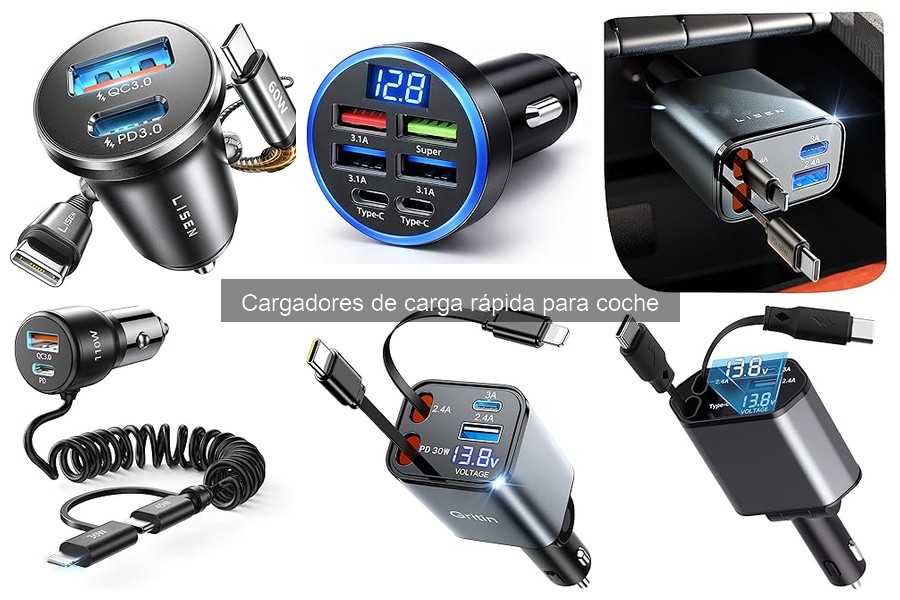 ¿Por qué no funciona mi cargador de carga rápida para coche?