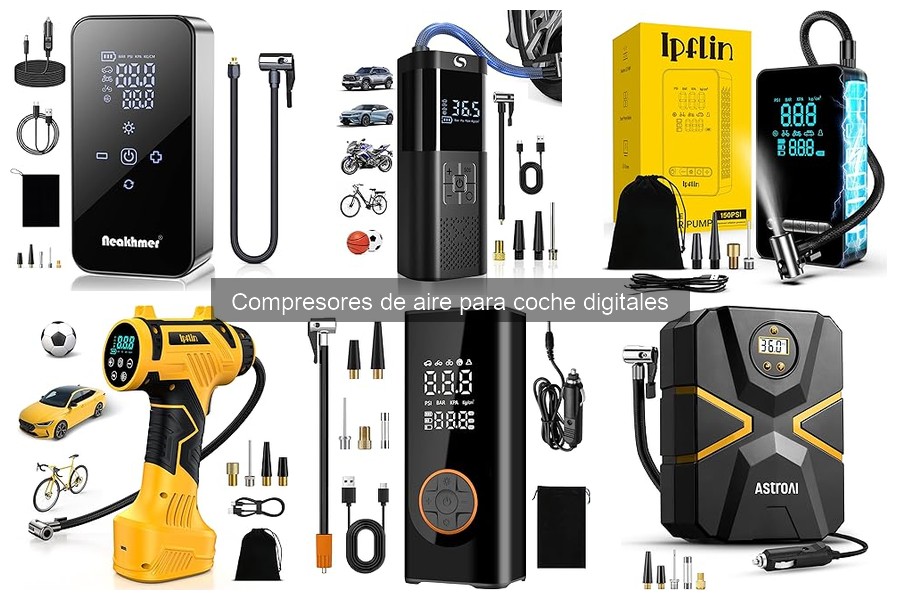 Precio promedio de compresores de aire digitales para coche
