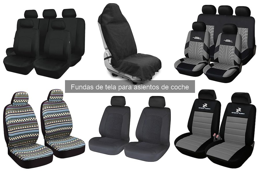 Precio promedio de fundas de tela para asientos de coche