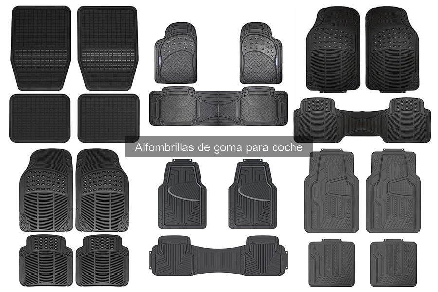 Precios de Alfombrillas de Goma para Coche y Dónde Comprarlas