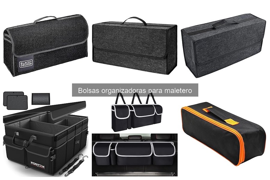 Precios de bolsas organizadoras para maletero y dónde comprarlas