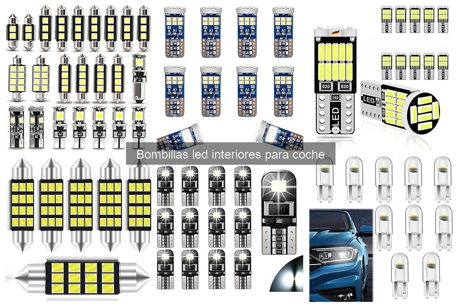 Precios de bombillas LED interiores para coches: ¡Encuentra ofertas!